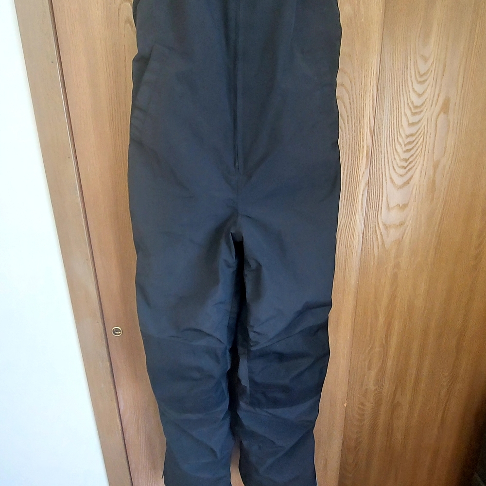 Lands' End Kids Waterproof Insulated Iron Knee Snow Bibs Size 16 - Picture 4 of 11